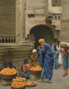  verkäufer - Orangenverkäufer Ludwig Deutsch Orientalismus Araber